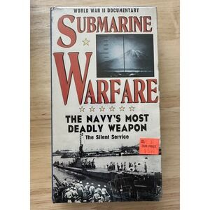 Submarine Warfare: The Navy's Most Deadly Weapon VHS (World War ll Documentary)
